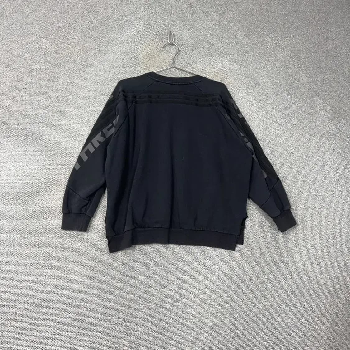 아디다스 기모 블랙 맨투맨 L 상품이미지2