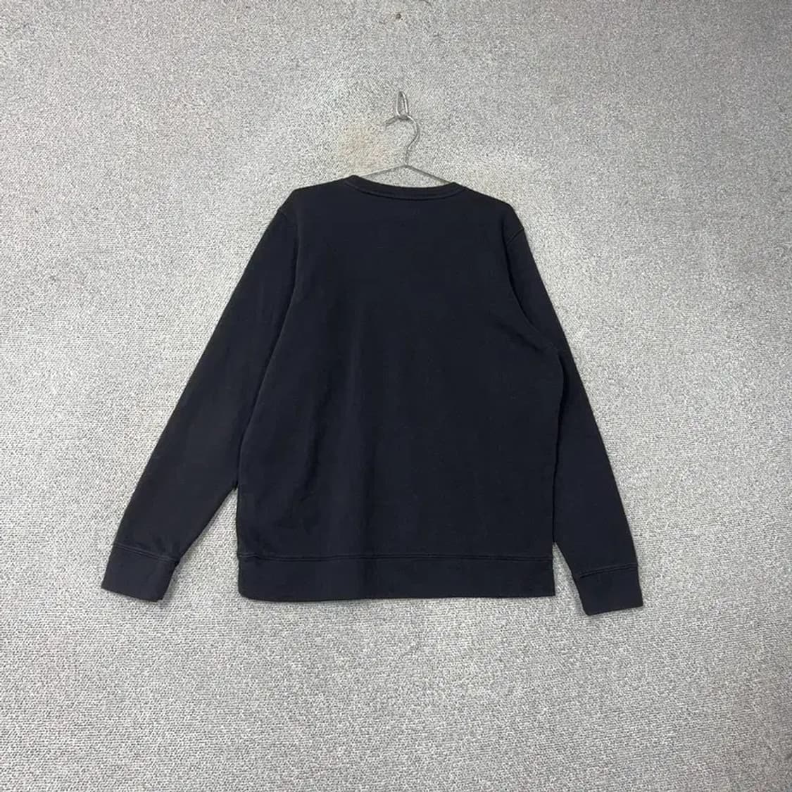 언더아머 블랙 센터 로고 남성 맨투맨 L 상품이미지2