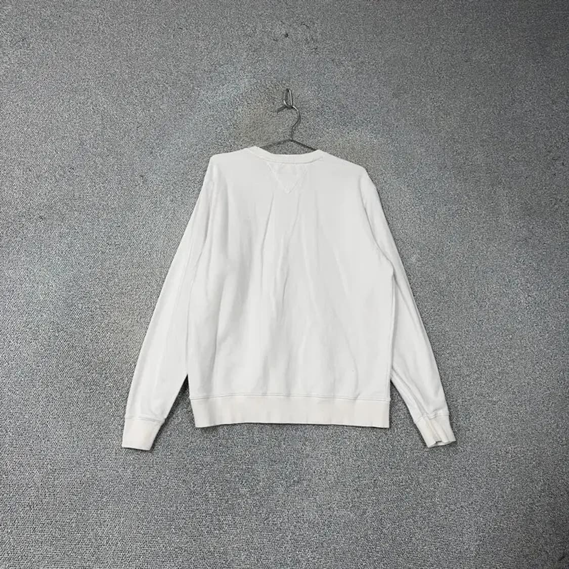 타미힐피거 로고 화이트 맨투맨 XL 상품이미지2