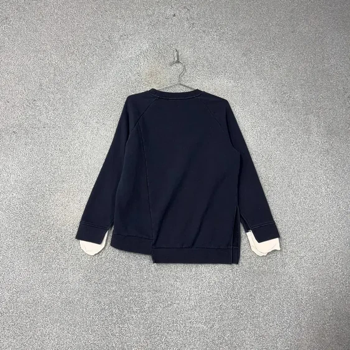 쥬시쥬디네 기모 여성 네이비 맨투맨 XS 상품이미지2