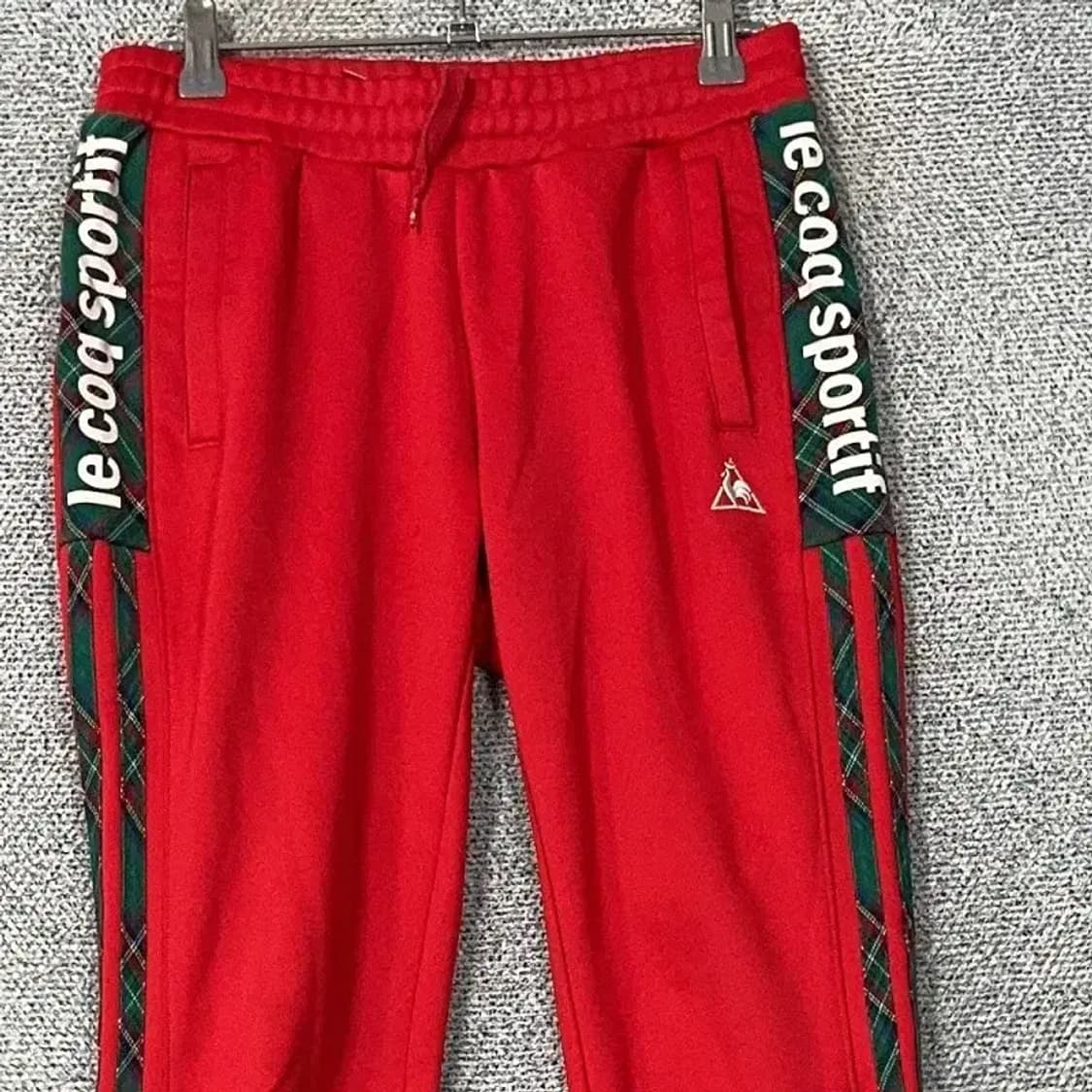 르꼬끄 기능성 레드 트레이닝 팬츠 S 상품이미지3