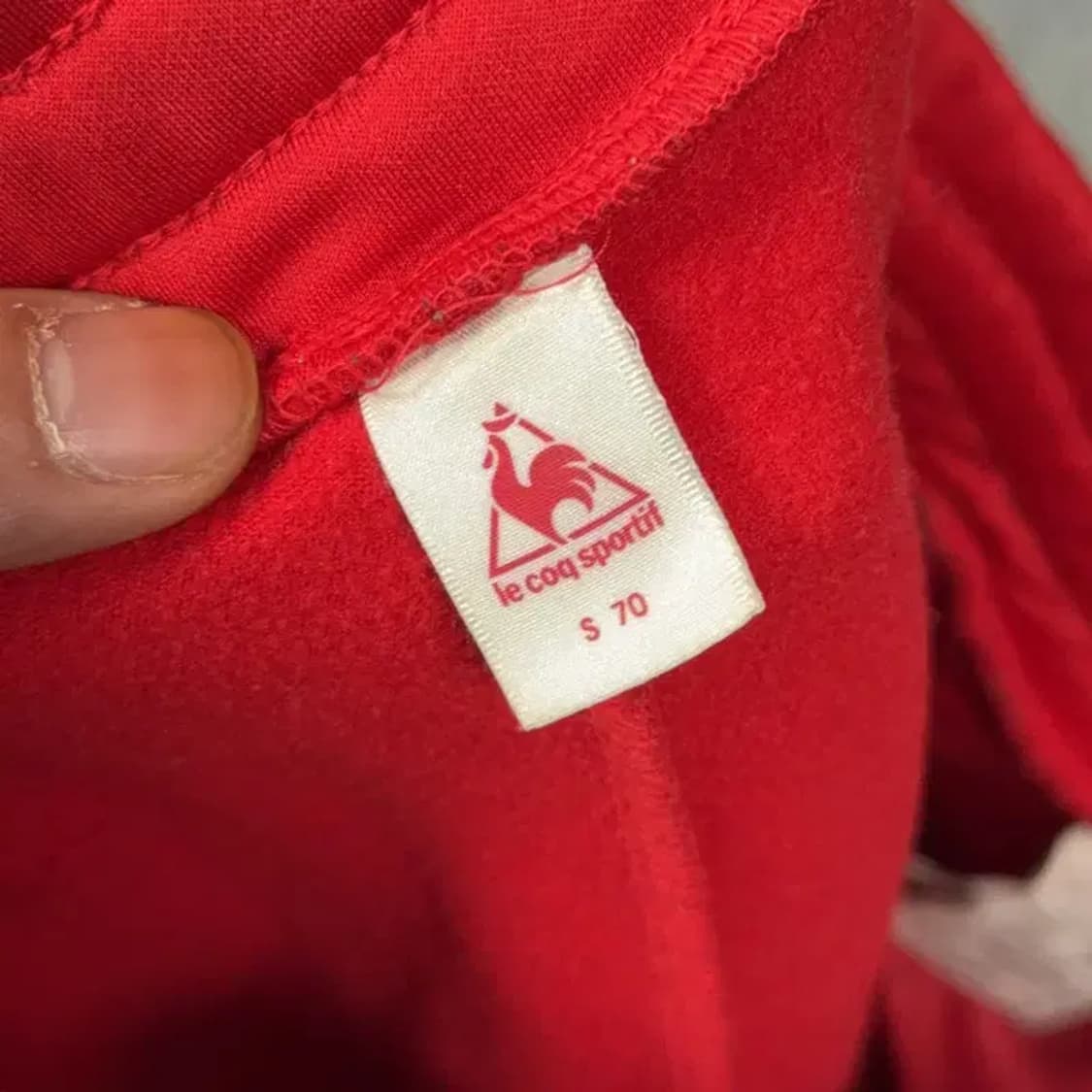 르꼬끄 기능성 레드 트레이닝 팬츠 S 상품이미지5