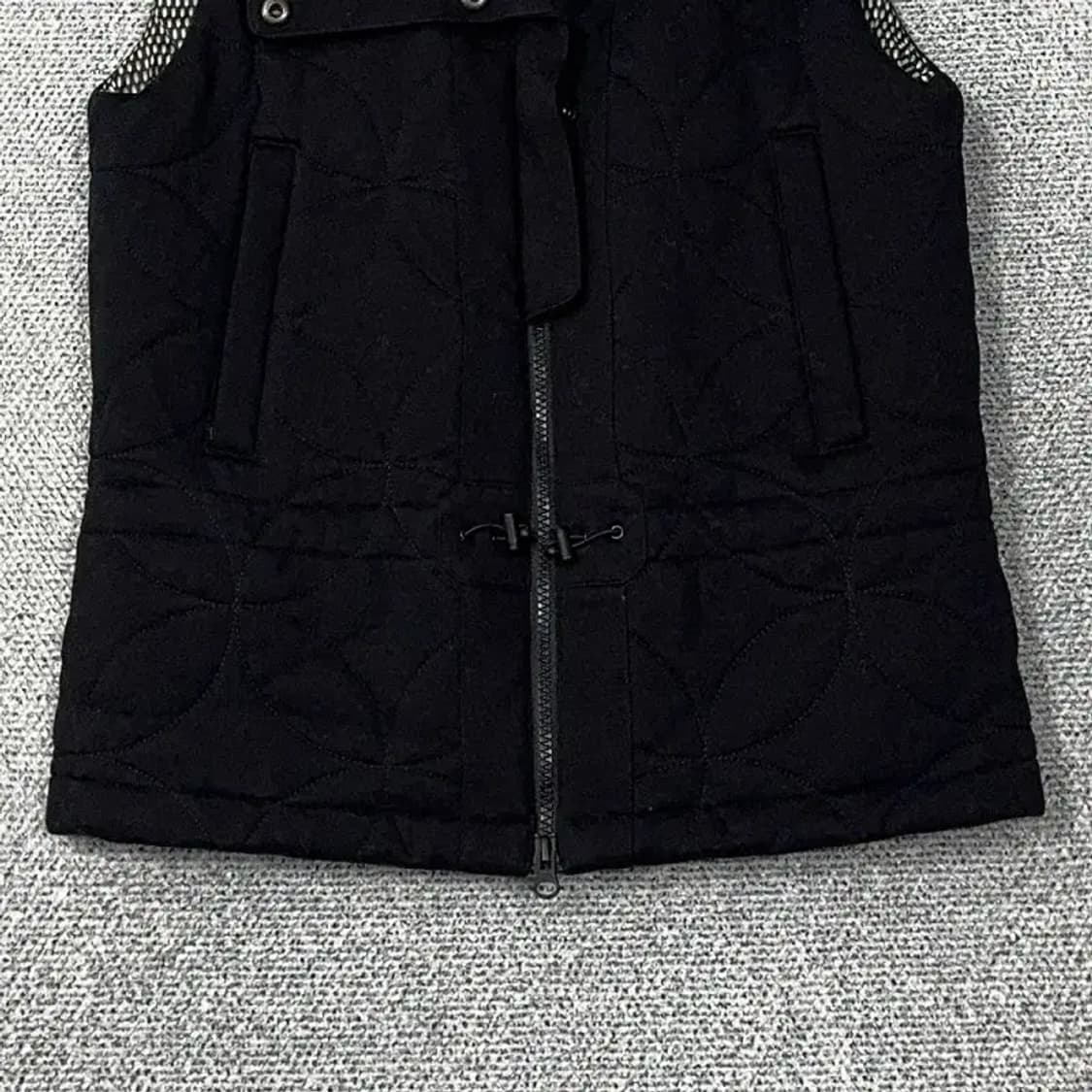 코오롱 여성 블랙 코튼 조끼 패딩 90 상품이미지4