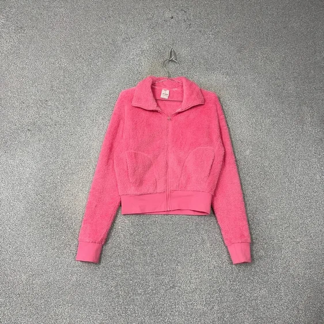 안다르 핑크 양털 후리스 플리스 집업 4 상품이미지1