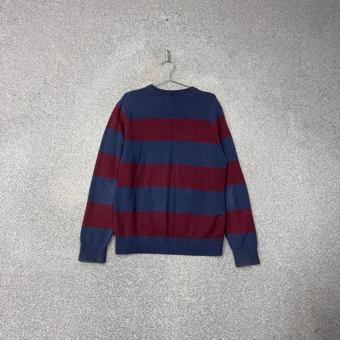 타미힐피거 스트라이프 네이비 니트 L 상품이미지2
