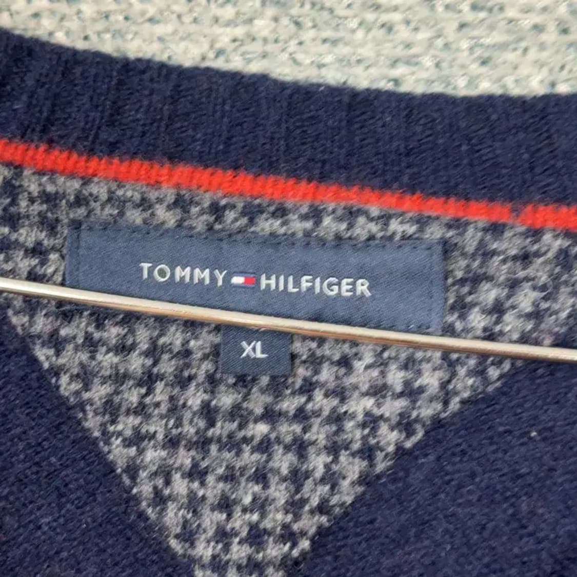 타미힐피거 캐주얼 남성 울 니트 XL 상품이미지3