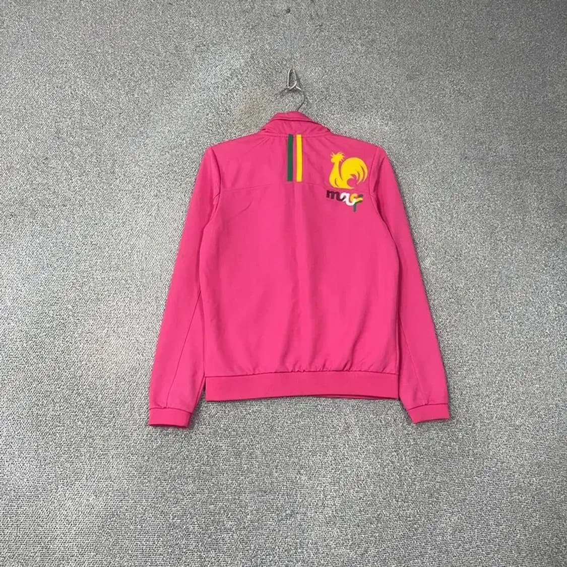 르꼬끄 스포츠 여성 로고 핑크 기능성 집업 S 상품이미지2