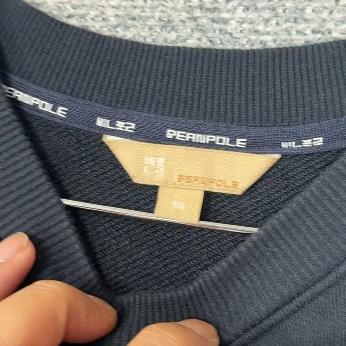 빈폴 여성 블랙 맨투맨 90 상품이미지3