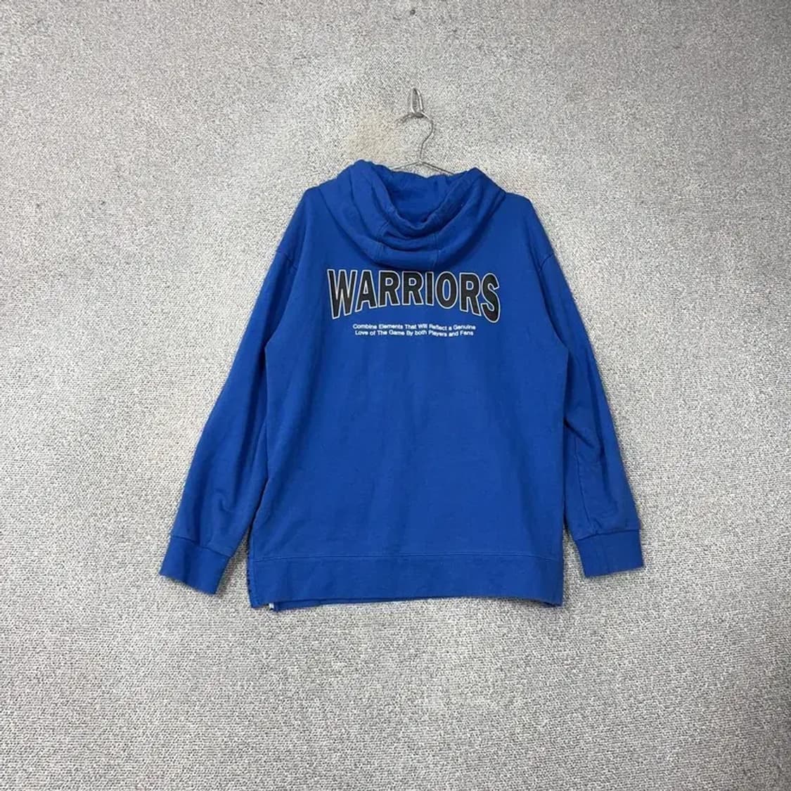 NBA 골든스테이트 블루 후드티 XL 상품이미지2