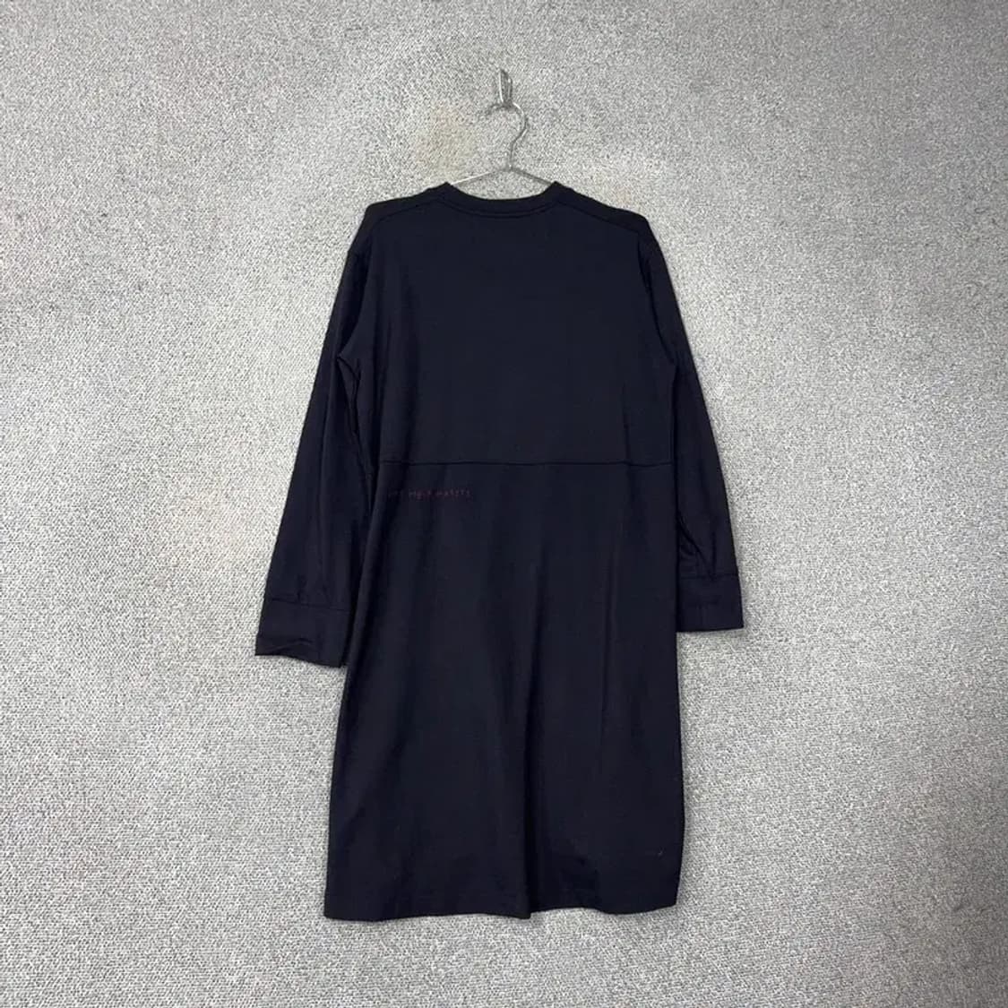 해지스 러브미 코튼 로고 네이비 원피스 95 상품이미지2