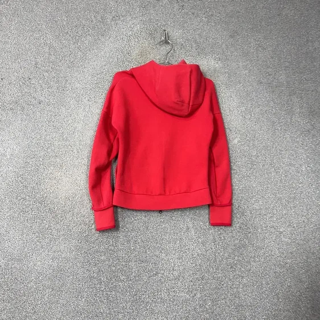 아디다스 레드 완장 로고 기능성 후드집업 S 상품이미지2