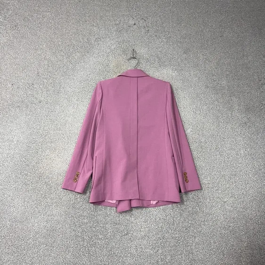LINE 라인 라이트퍼플 여성 정장 클래식 더블 블레이저 자켓 55 상품이미지2