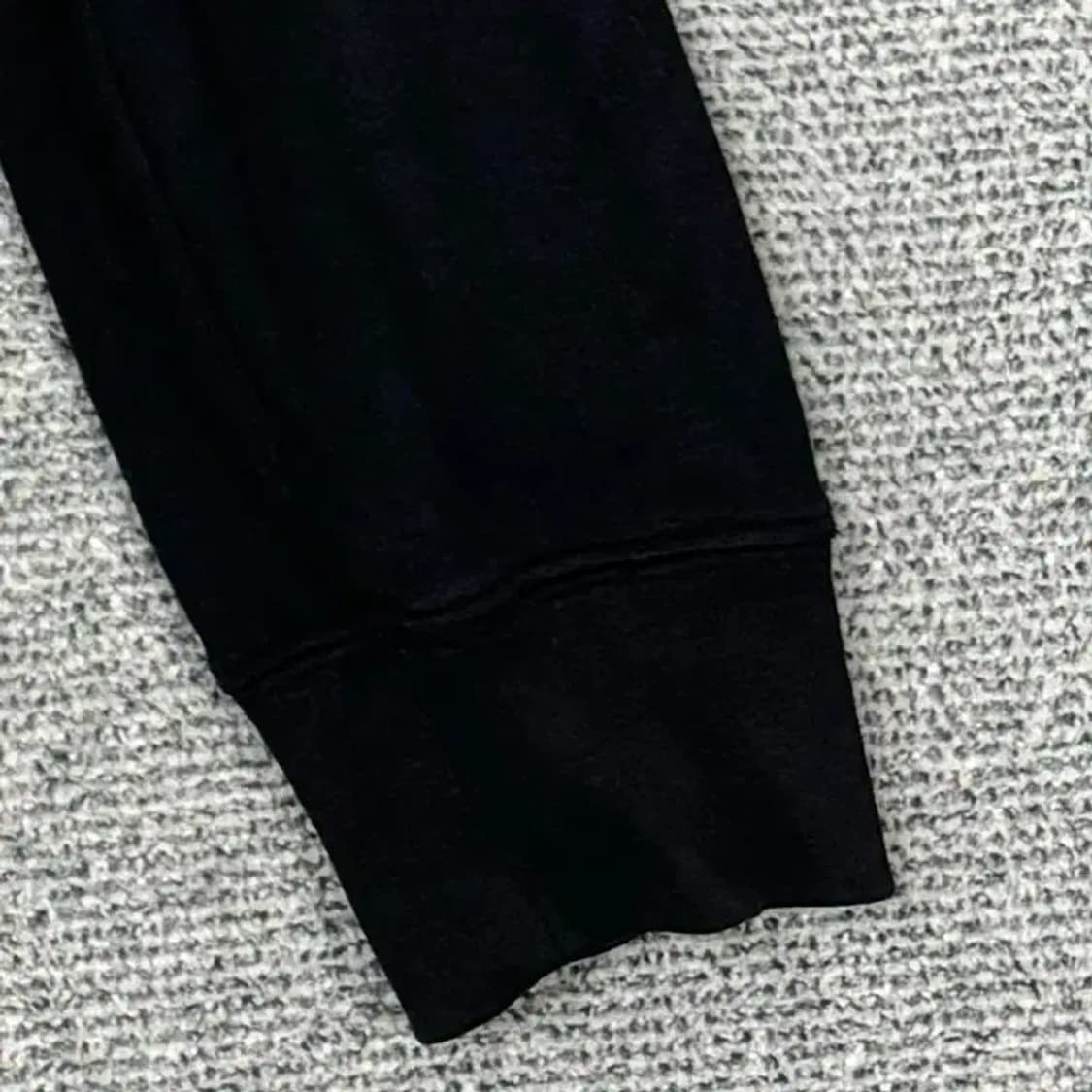 뉴발란스 블랙 로고 사이드라인 오버핏 후드집업 XL 상품이미지6