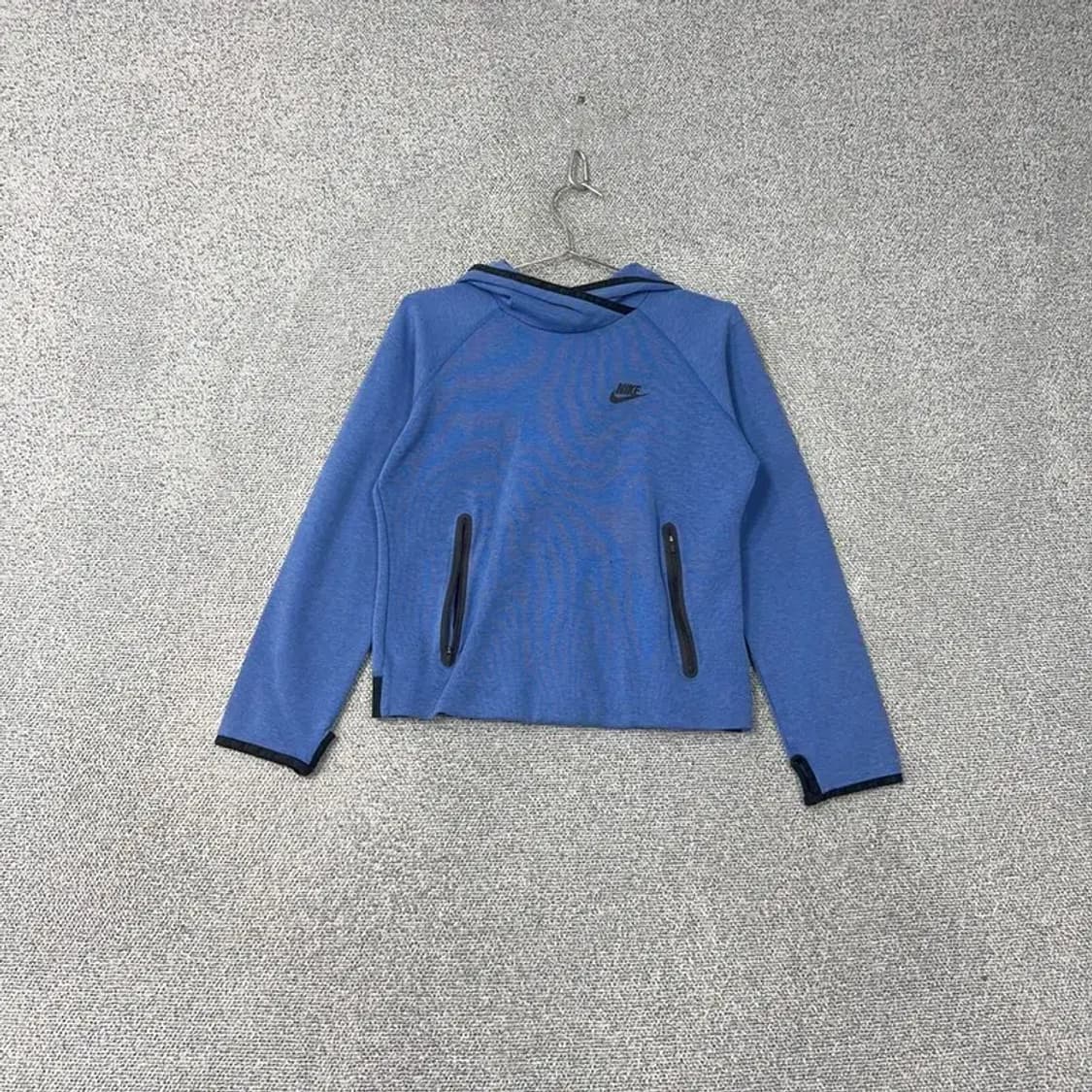 나이키 여성 테크팩 블루 후드티 L 상품이미지1