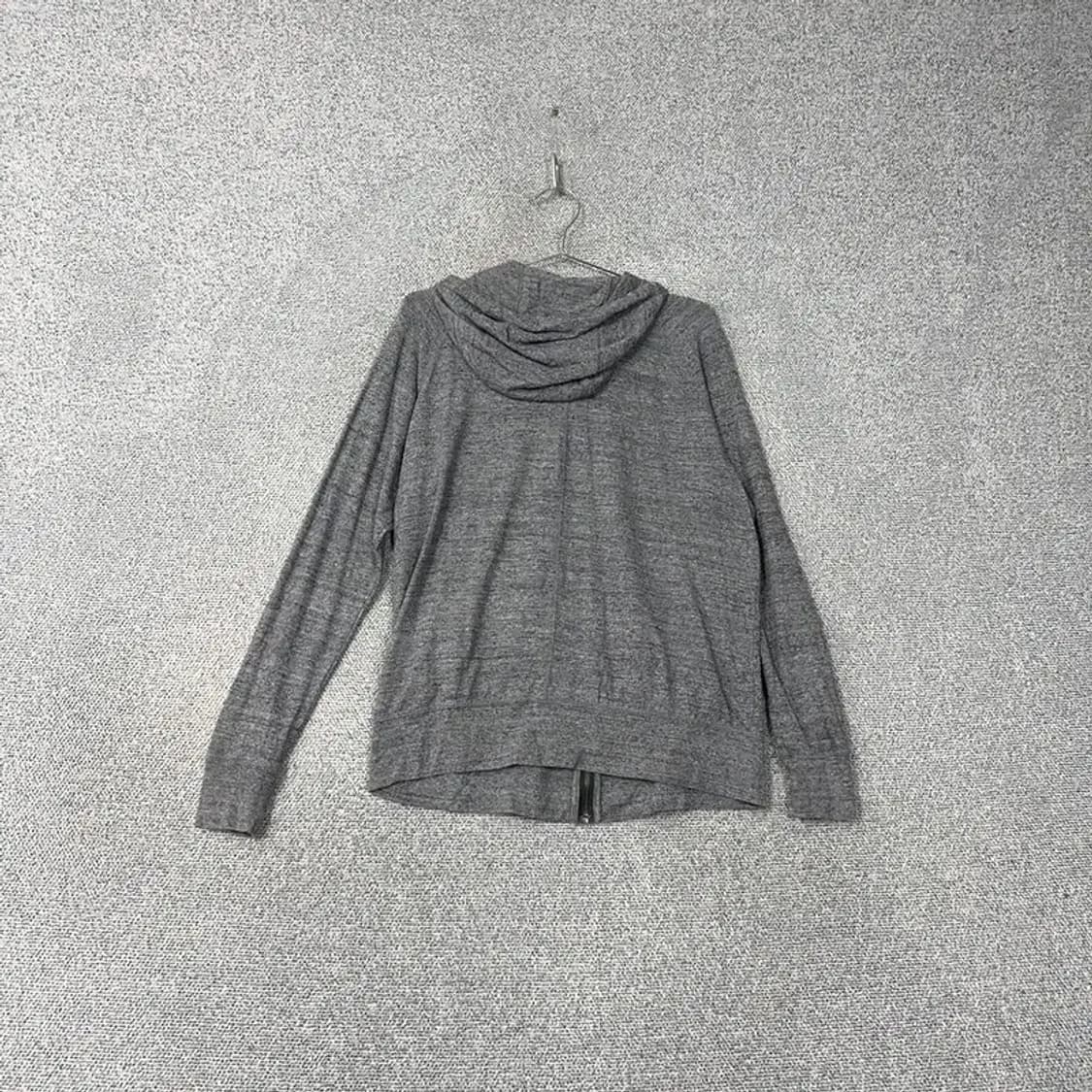 나이키 로고 그레이 배색 후드집업 XL 상품이미지2