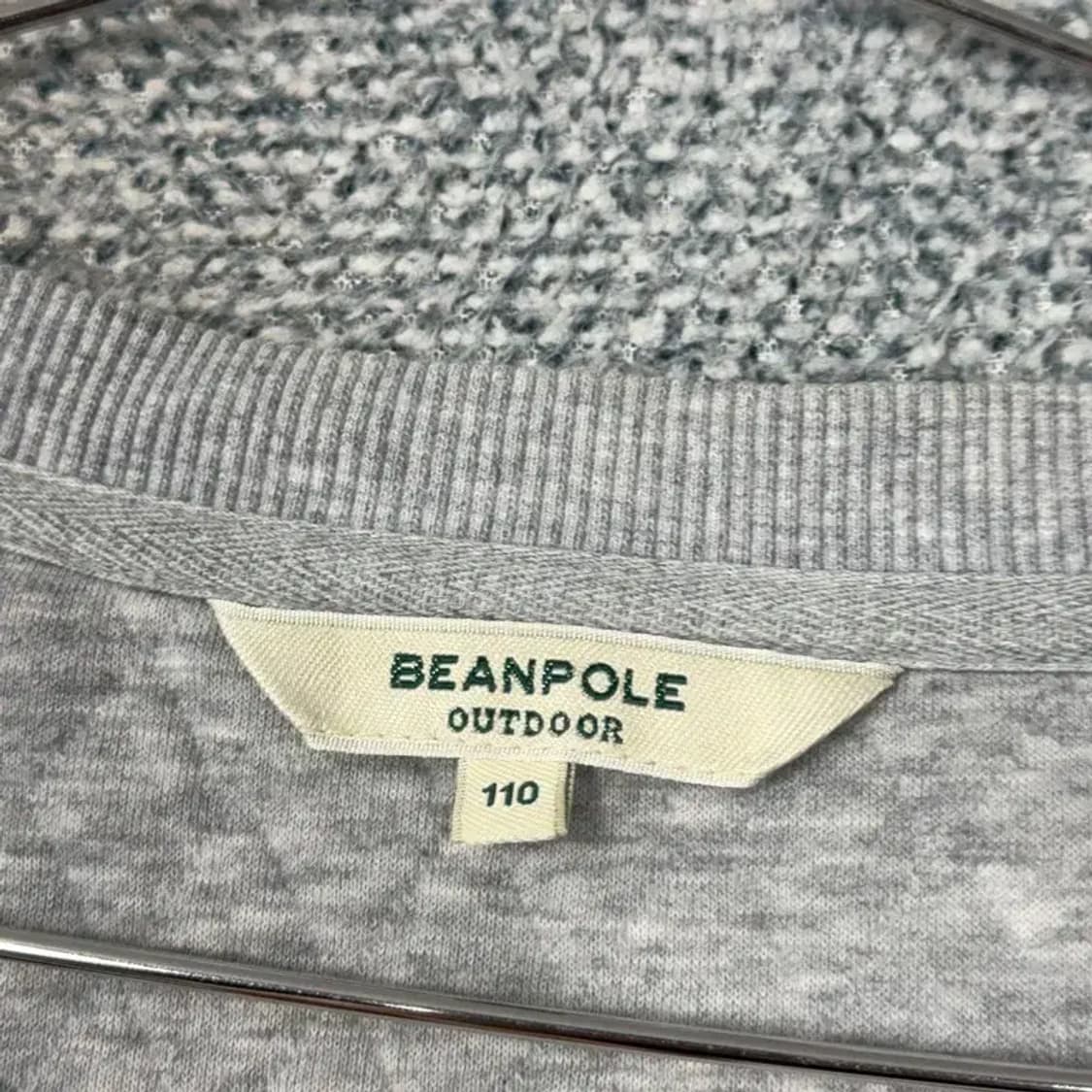 빈폴 로고 그레이 맨투맨 110 상품이미지3