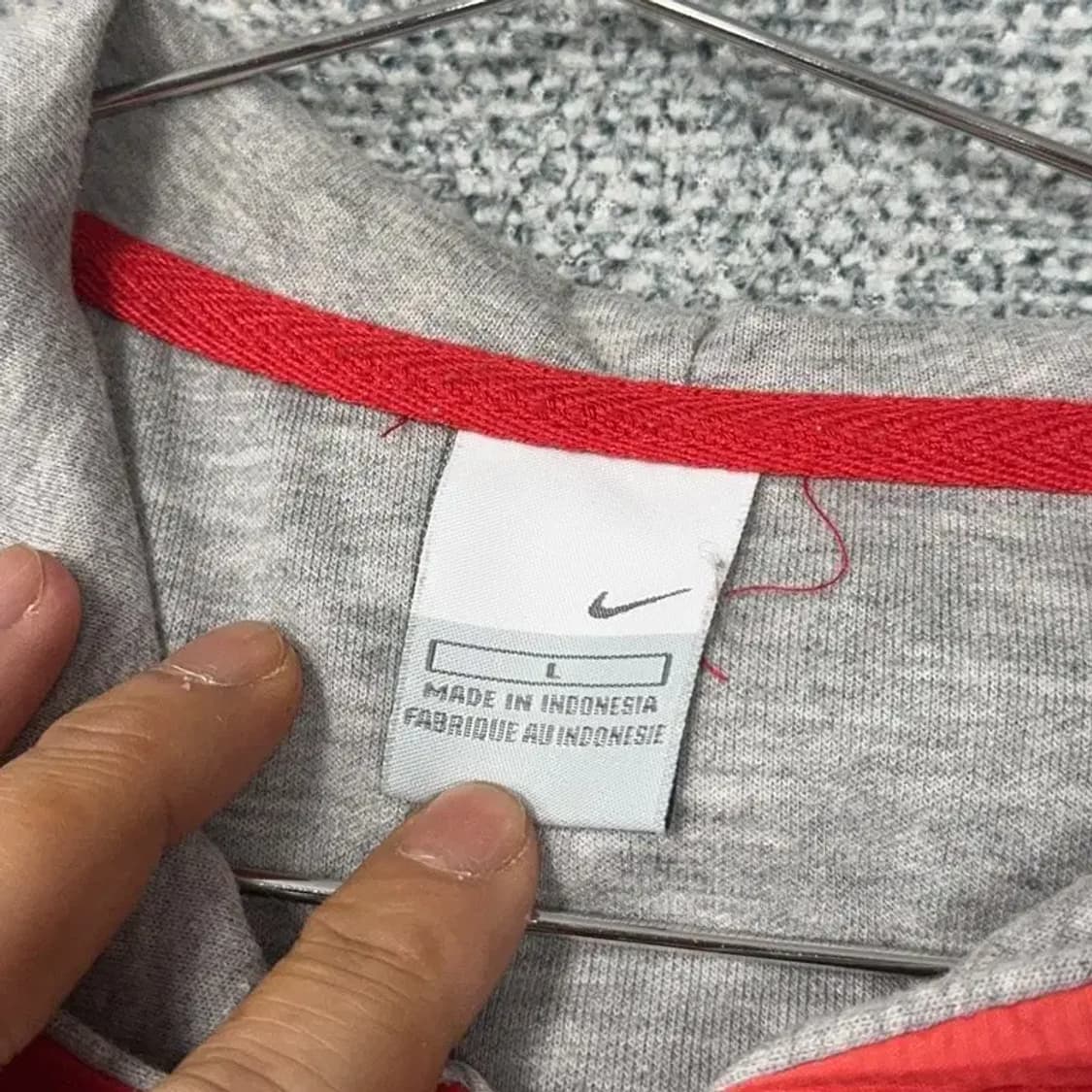 나이키 스우시 후드 베스트 집업 L 상품이미지5