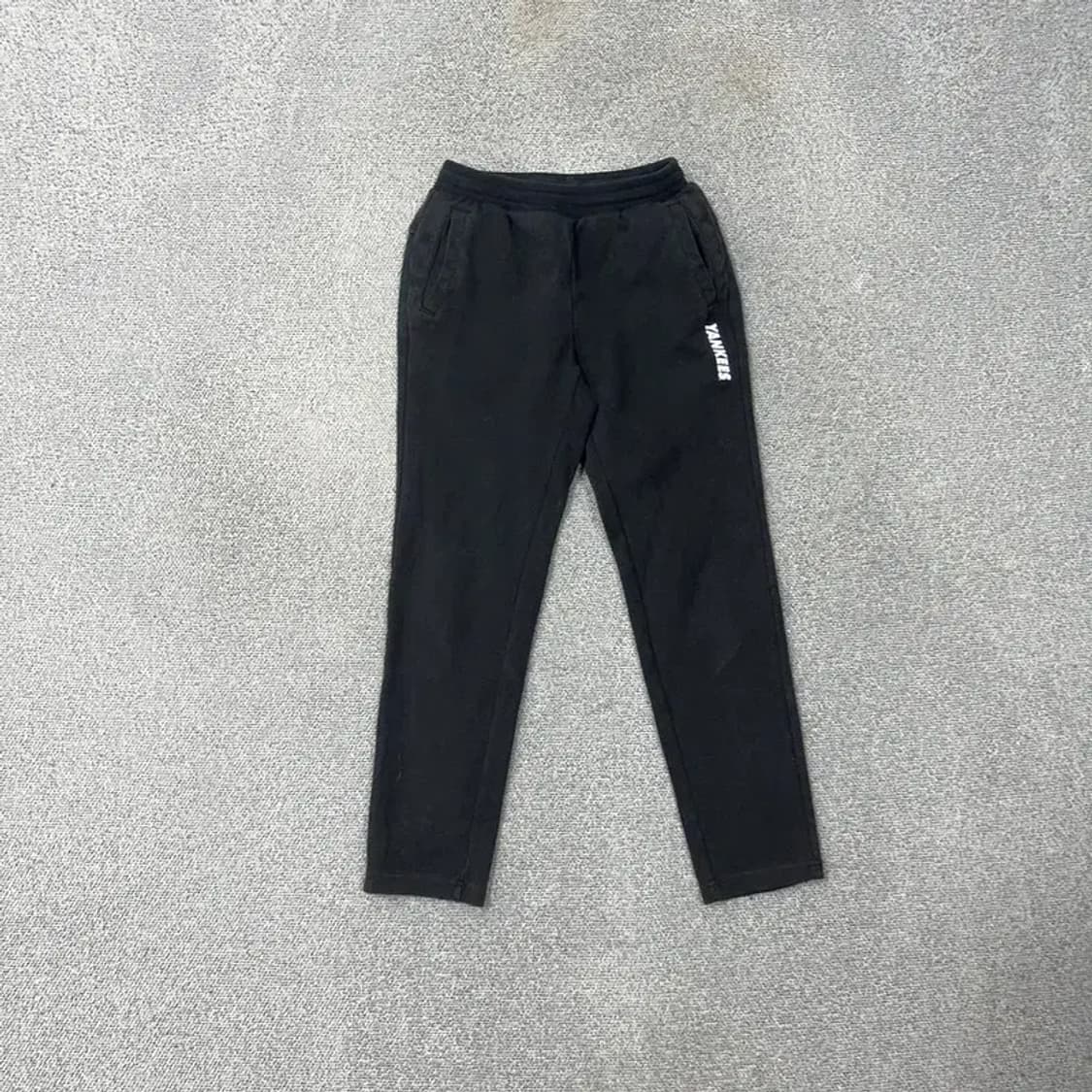 MLB 뉴욕양키즈 블랙 트레이닝 팬츠 XS 상품이미지1