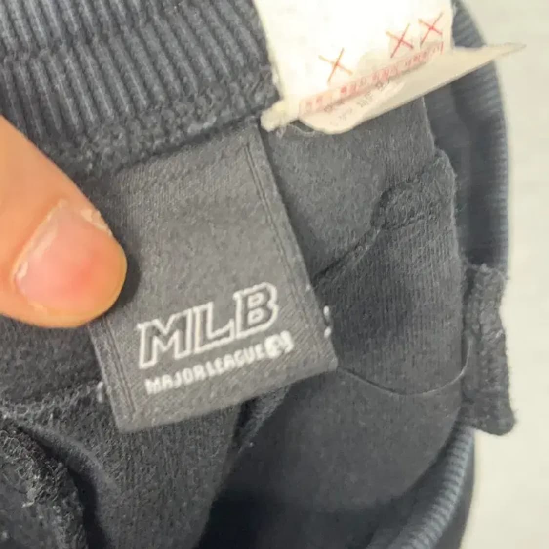 MLB 뉴욕양키즈 블랙 트레이닝 팬츠 XS 상품이미지5