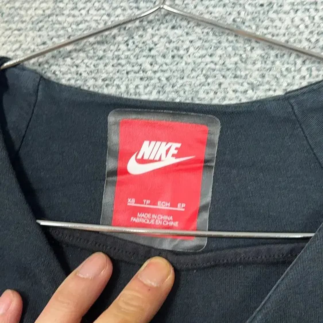 나이키 여성 테크팩 블랙 집업 져지 XS 상품이미지3