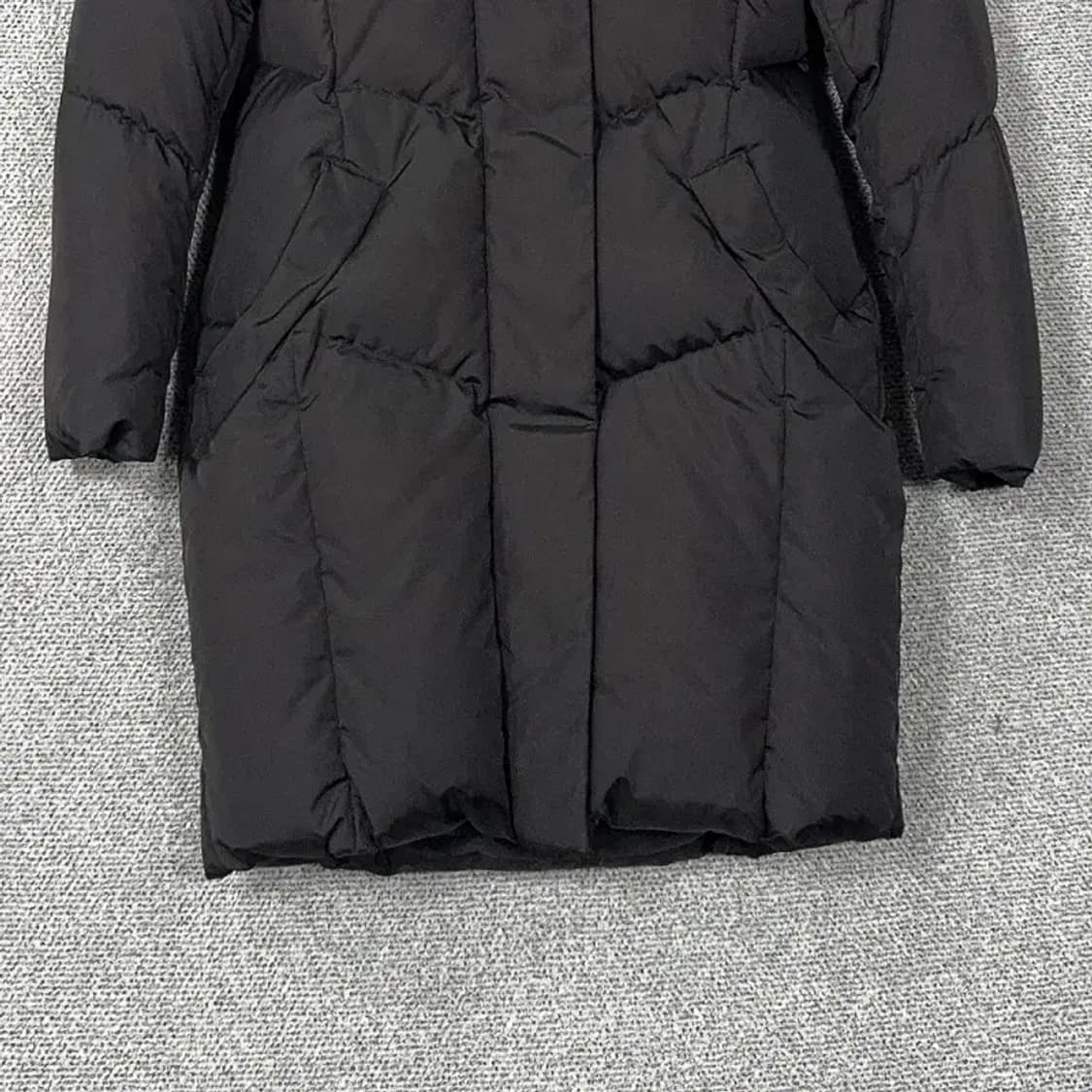 모조에스핀 덕다운 라쿤퍼 여성 롱패딩 55 상품이미지4