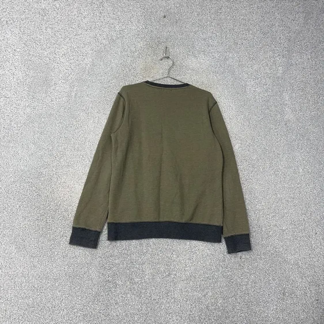 버커루 카키 빈티지 프린팅 맨투맨 L 상품이미지2