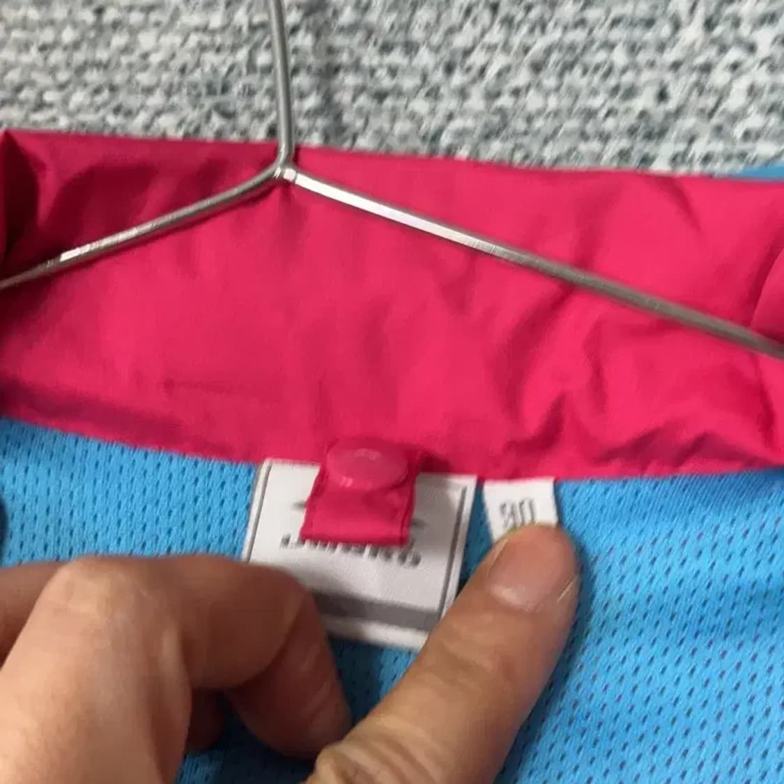 엄브로 여성 빈티지 핑크 바람막이 90 상품이미지3