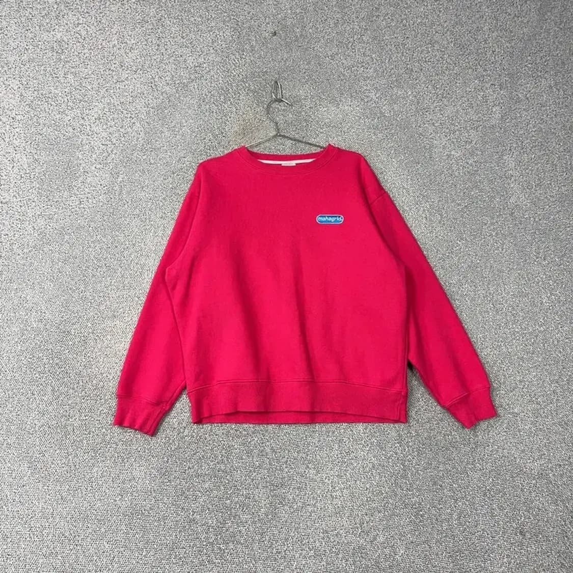 마하그리드 빈티지 로고 오버핏 스웻셔츠 맨투맨 M 상품이미지1