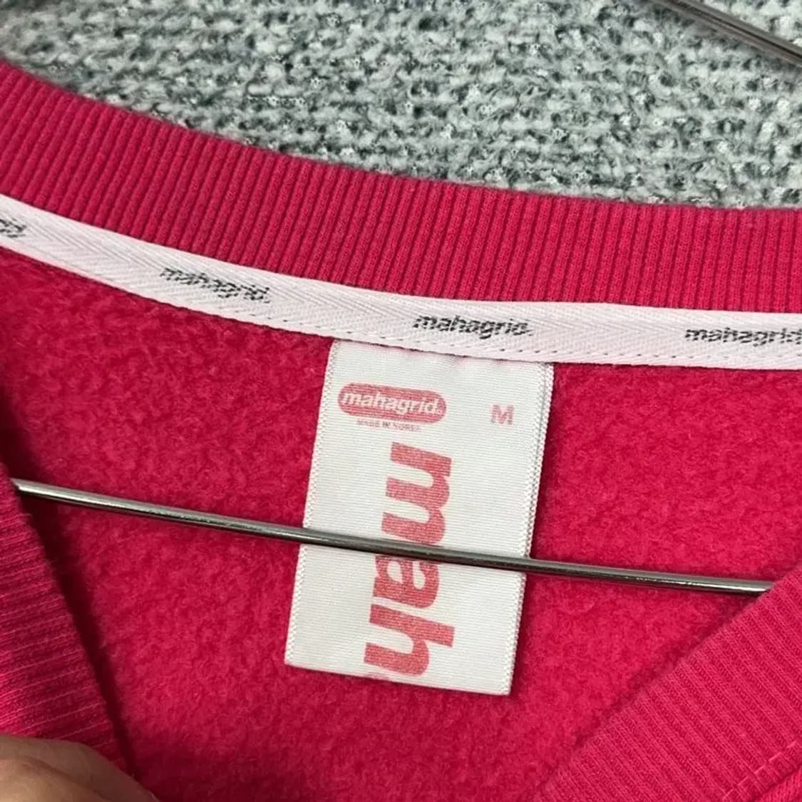 마하그리드 빈티지 로고 오버핏 스웻셔츠 맨투맨 M 상품이미지3