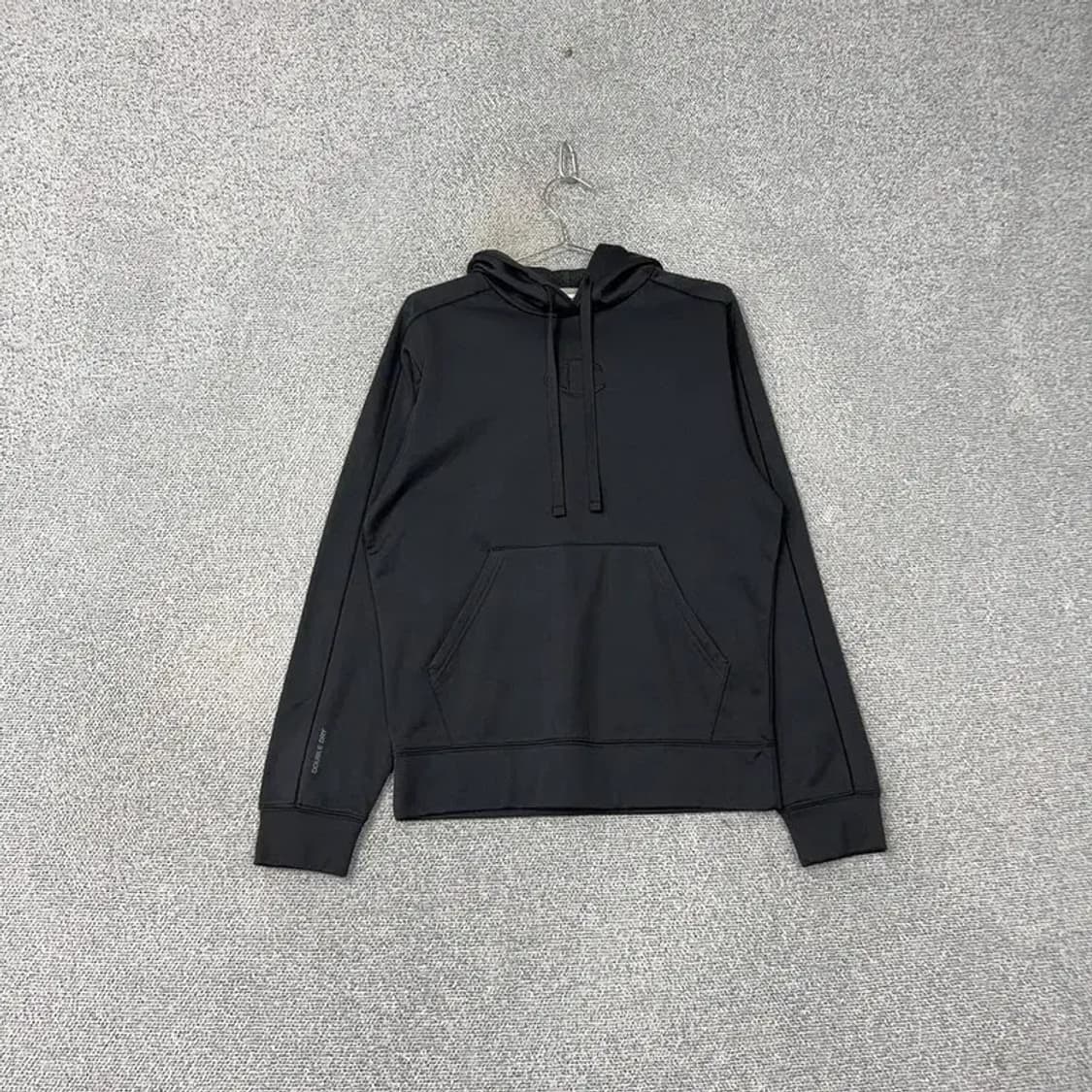 챔피온 블랙 로고 캐주얼 오버핏 후드티 S 상품이미지1