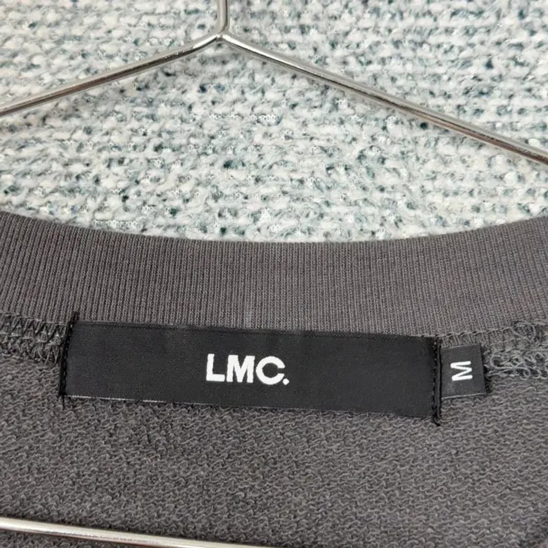 LMC 베어 프린팅 빈티지 딥그레이 스웻셔츠 맨투맨 M 상품이미지3