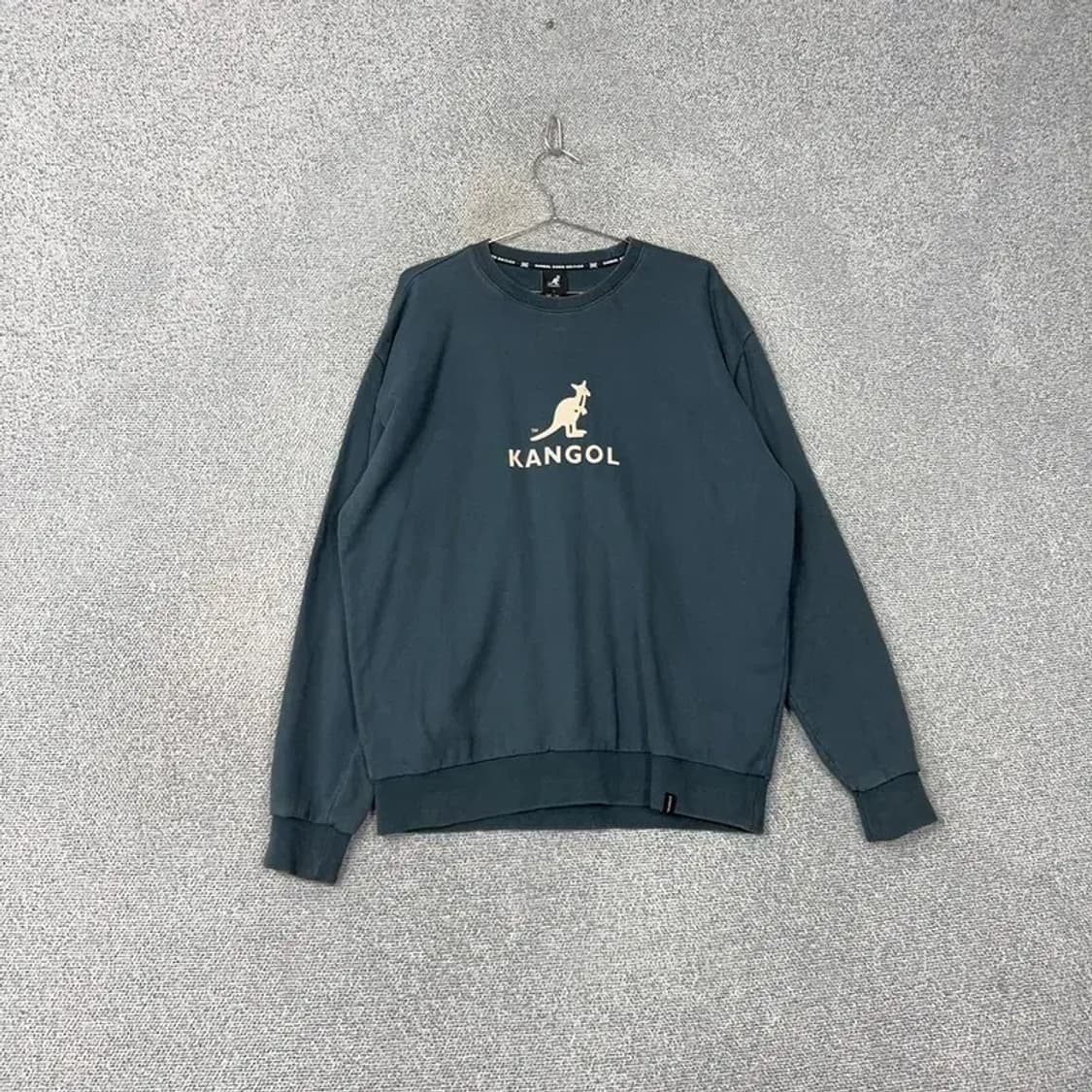 캉골 프린팅 캐주얼 로고 남성 맨투맨 L 상품이미지1