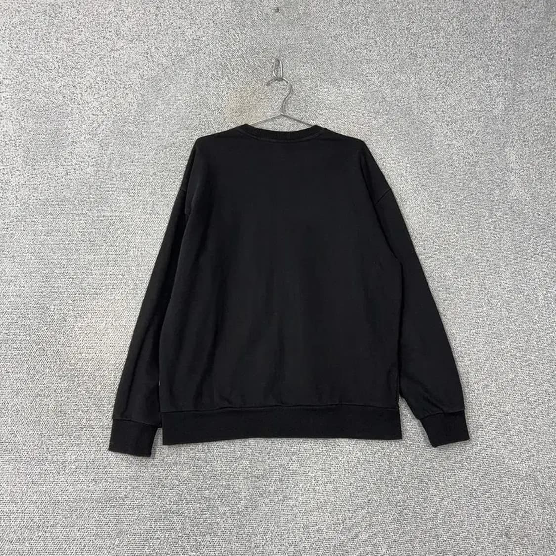 이벳필드 캐주얼 프린팅 블랙 스웻셔츠 맨투맨 L 상품이미지2