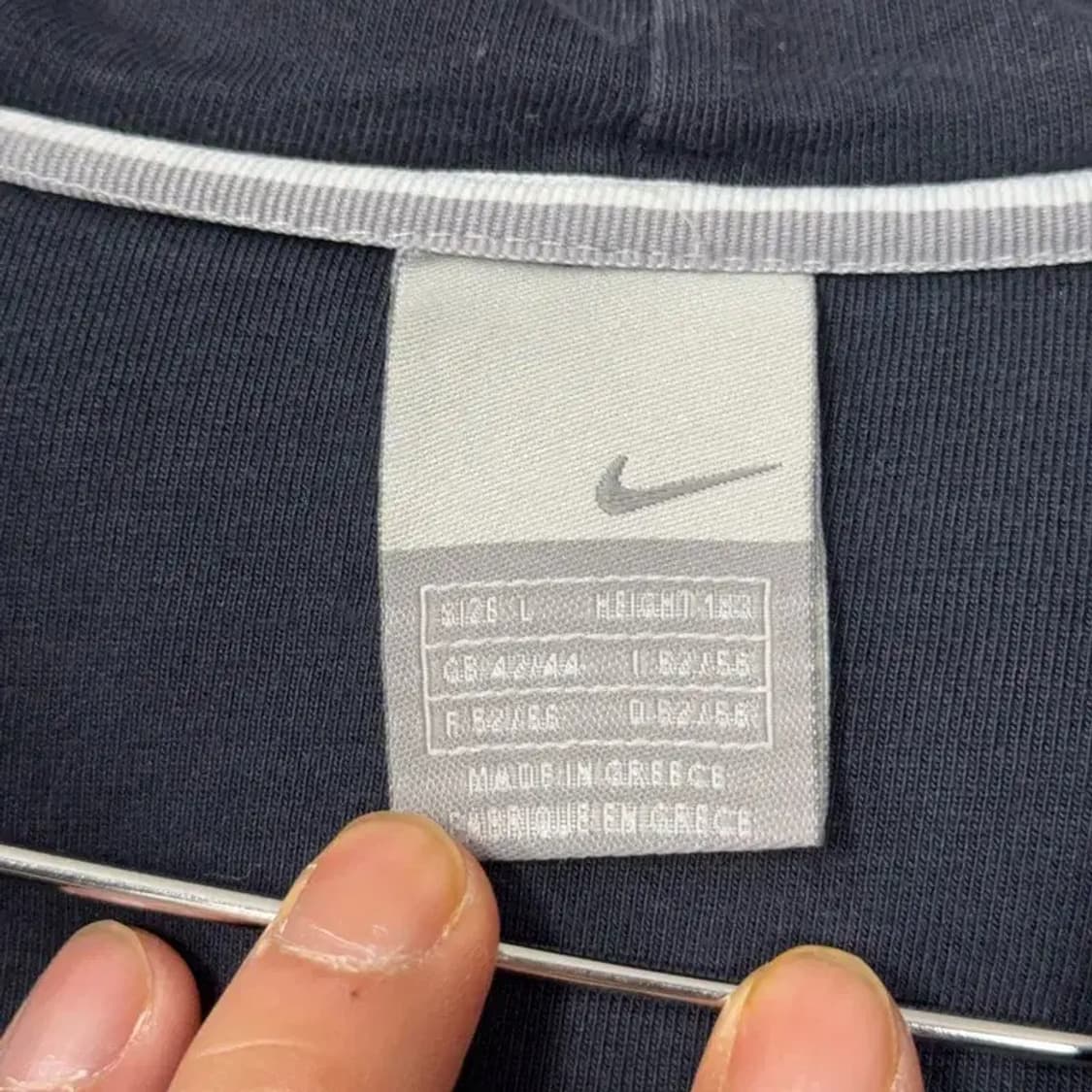 나이키 심플 로고 캐주얼 오버핏 후드집업 L 상품이미지3