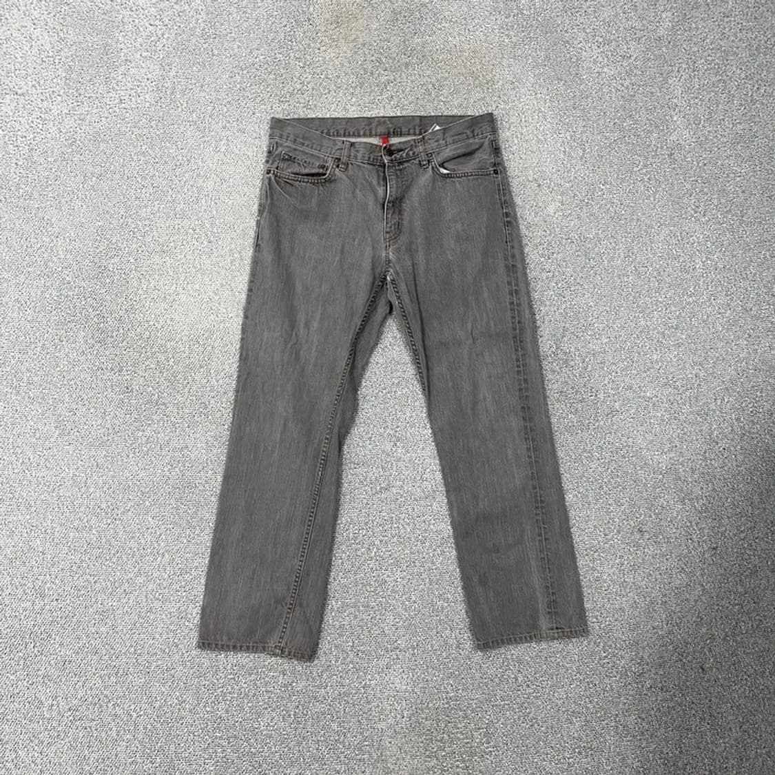 유니클로 캐주얼 흑청바지 데님팬츠 34 상품이미지1