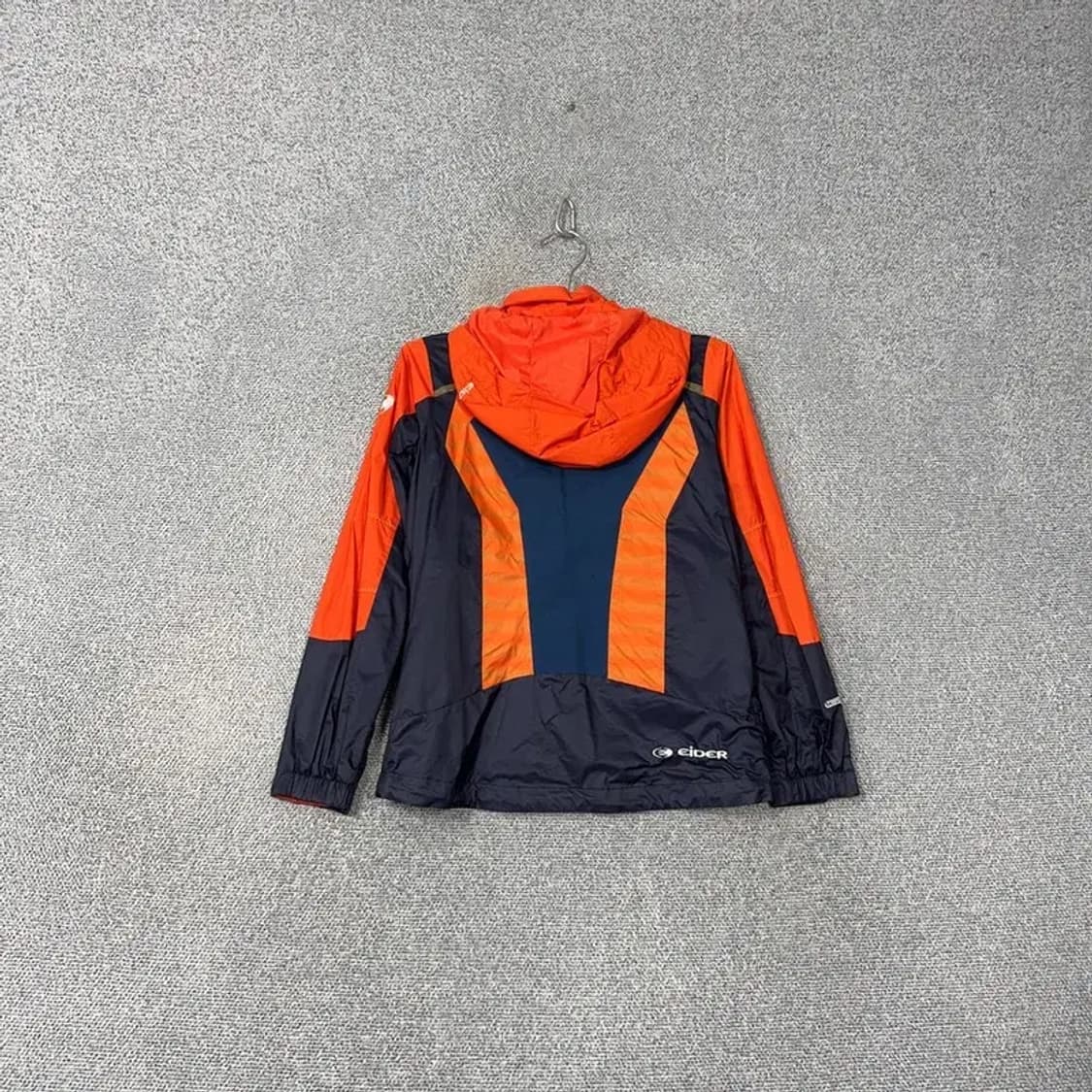 아이더 여성 등산 오렌지 바람막이 S 상품이미지2
