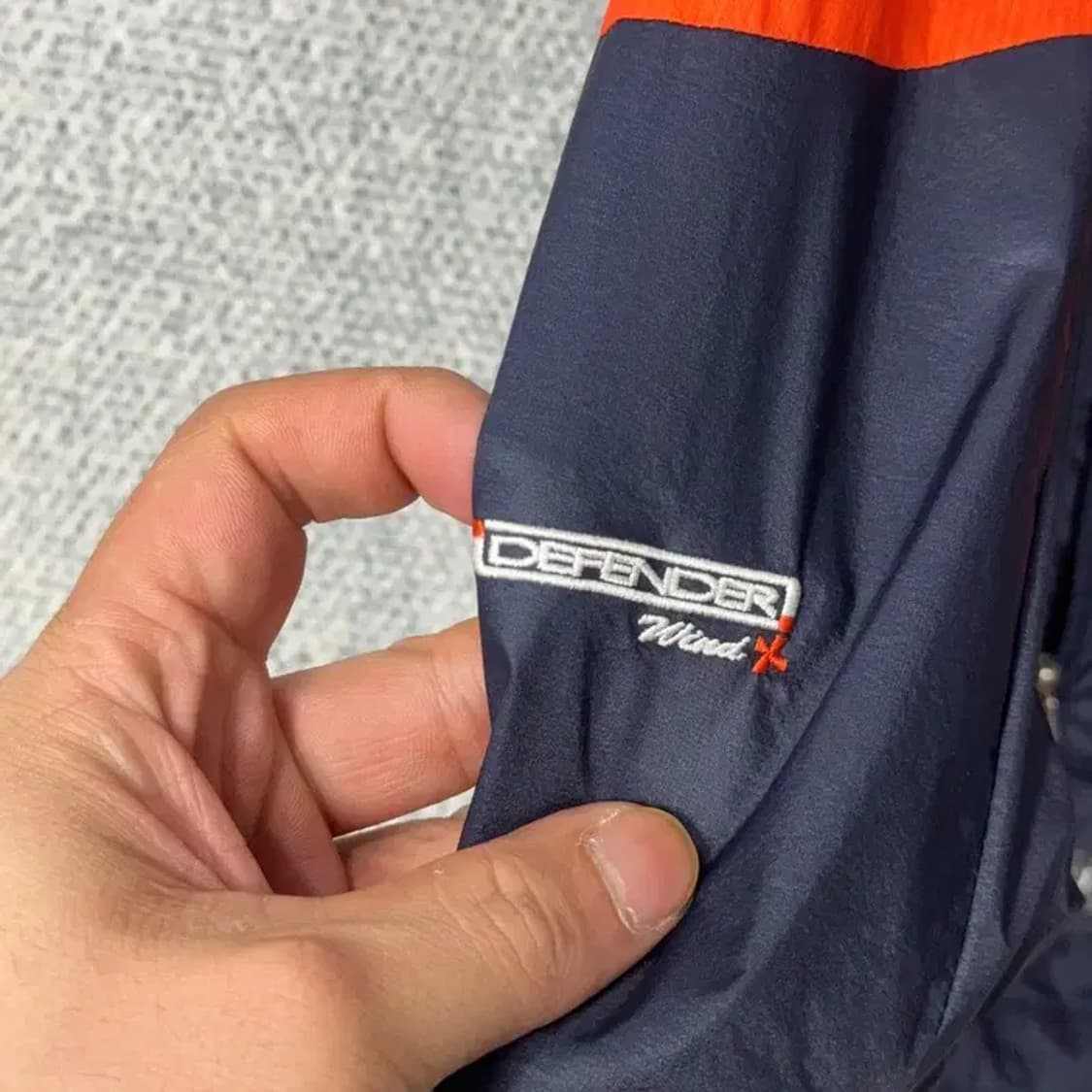 아이더 여성 등산 오렌지 바람막이 S 상품이미지3