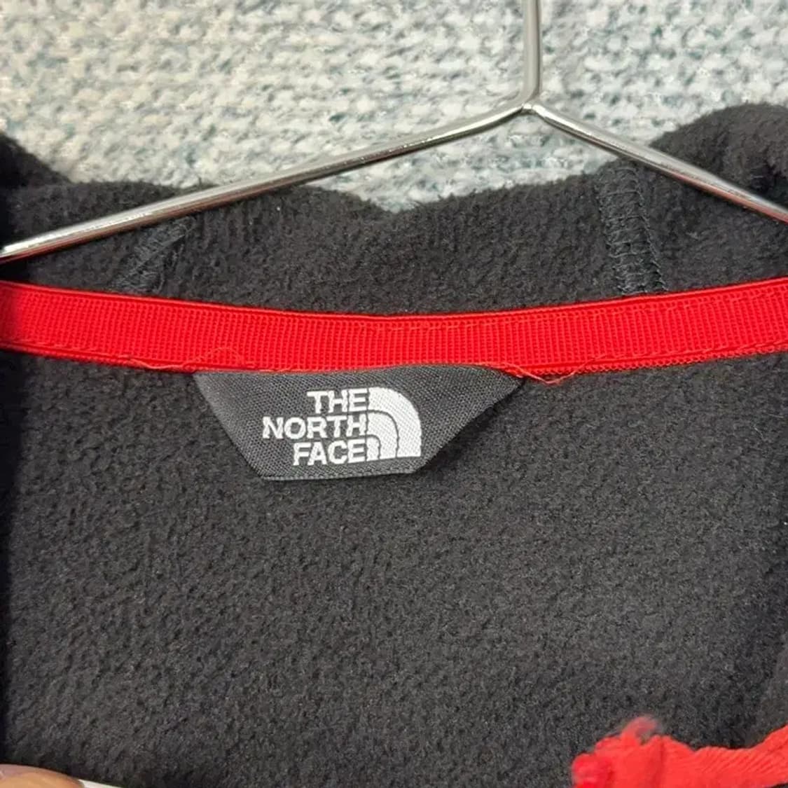 노스페이스 블랙 플리스 후드집업 95 상품이미지3