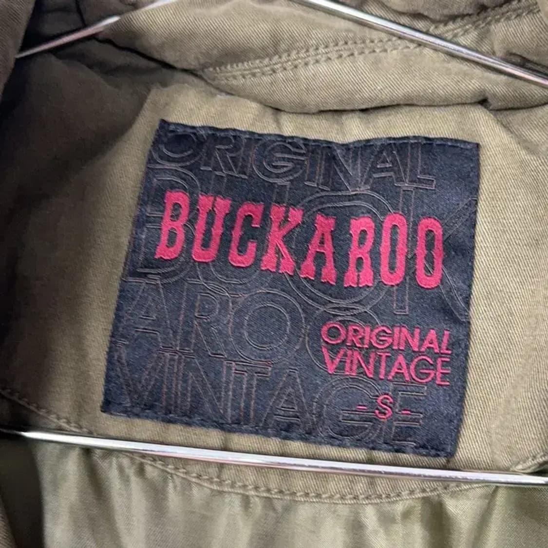 버커루 야상 해비 카키 코트 자켓 S 상품이미지6