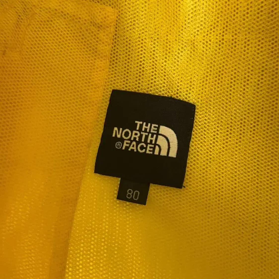 노스페이스 등산 옐로우 바람막이 80 상품이미지3