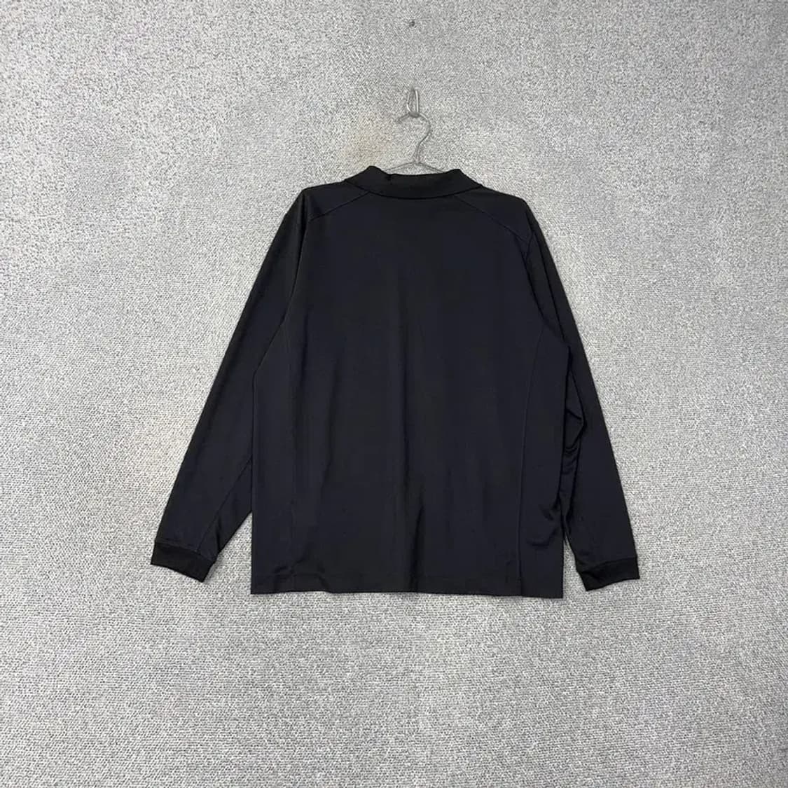 나이키  골프 블랙 긴팔 카라티 XL 상품이미지2