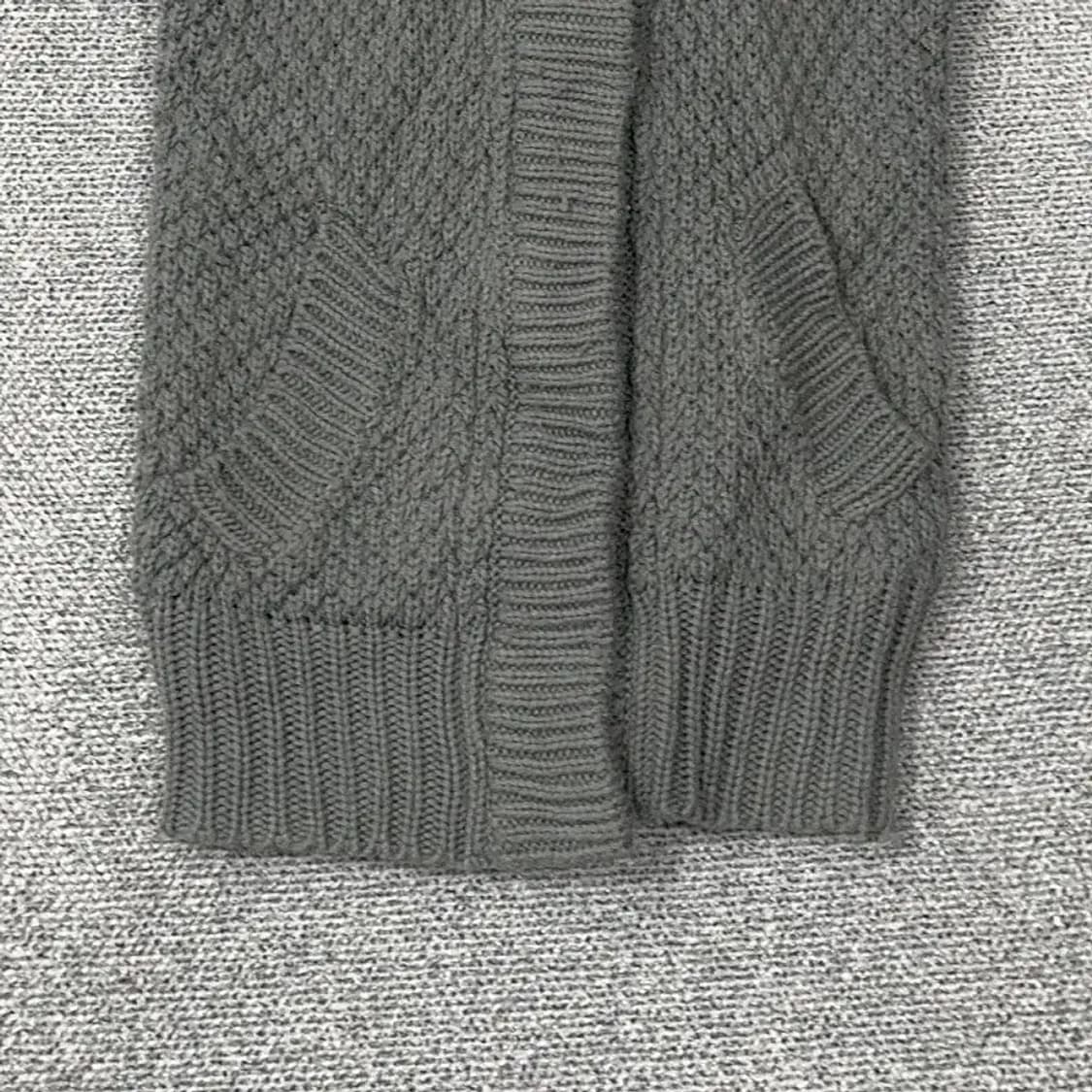 자라 니트 웨어 털 니트 후드 조끼 S 상품이미지4