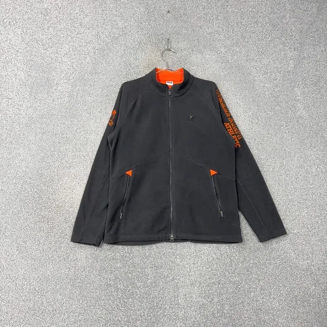 휠라 플리스 그레이 후리스 105 상품이미지1