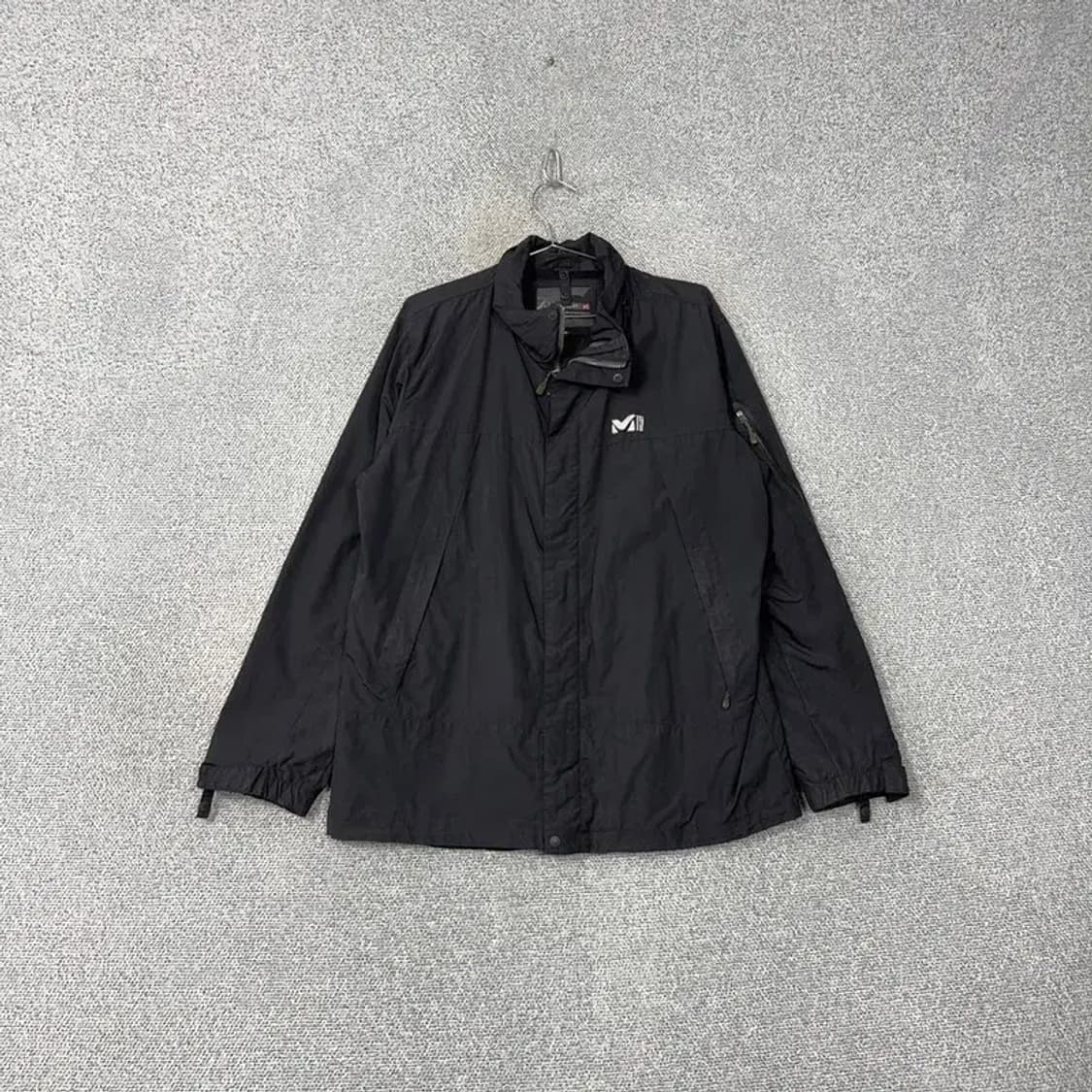 밀레 드라이엣지 등산 블랙 바람막이 100 상품이미지1