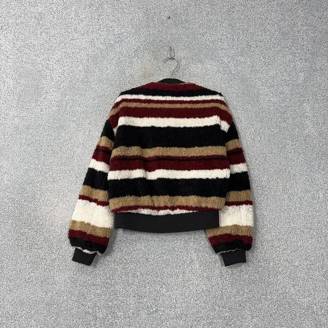 버쉬카 스트라이프 퍼 자켓 M 상품이미지2