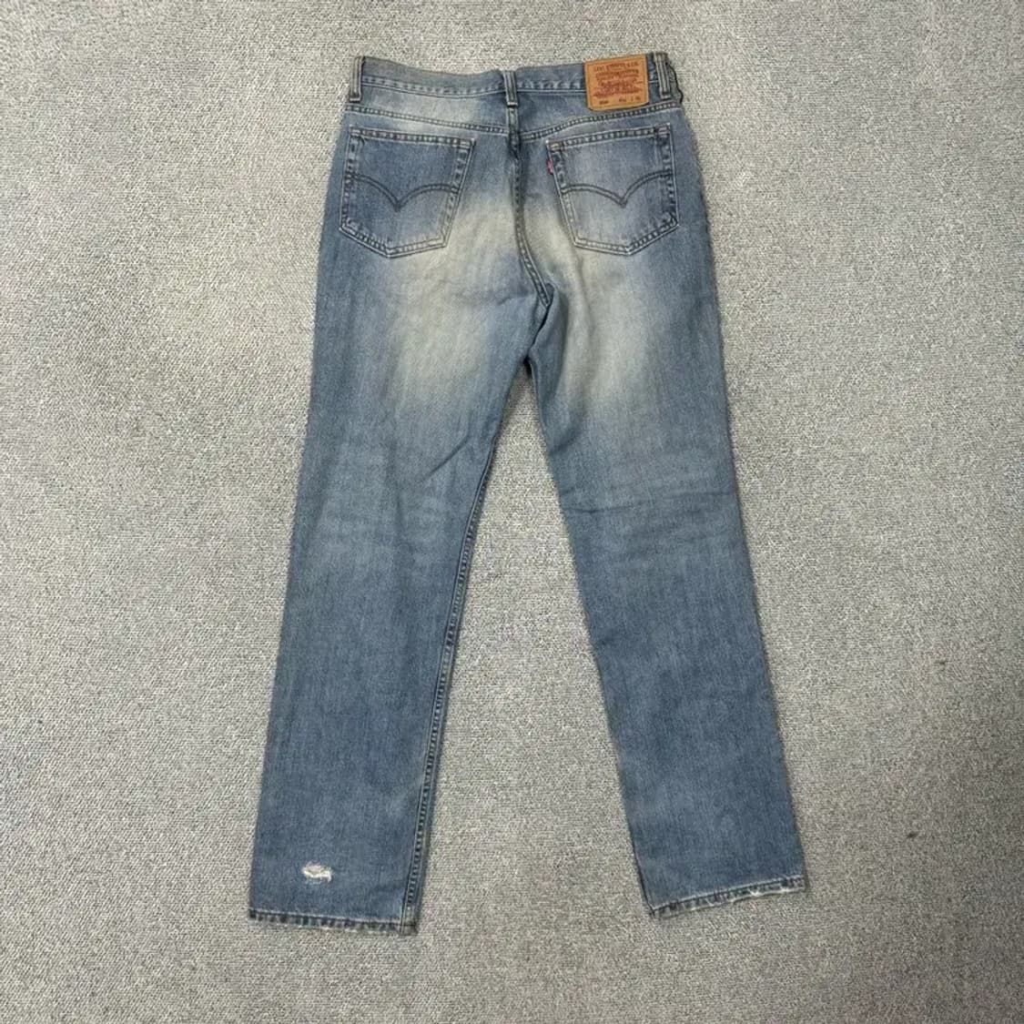 리바이스 506 블루 워싱 빈티지 청바지 데님팬츠 34 34 상품이미지2