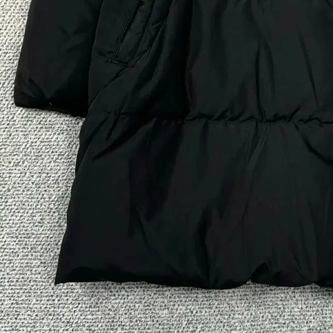 해지스 캐주얼 버튼 다운 롱패딩 점퍼 상품이미지6