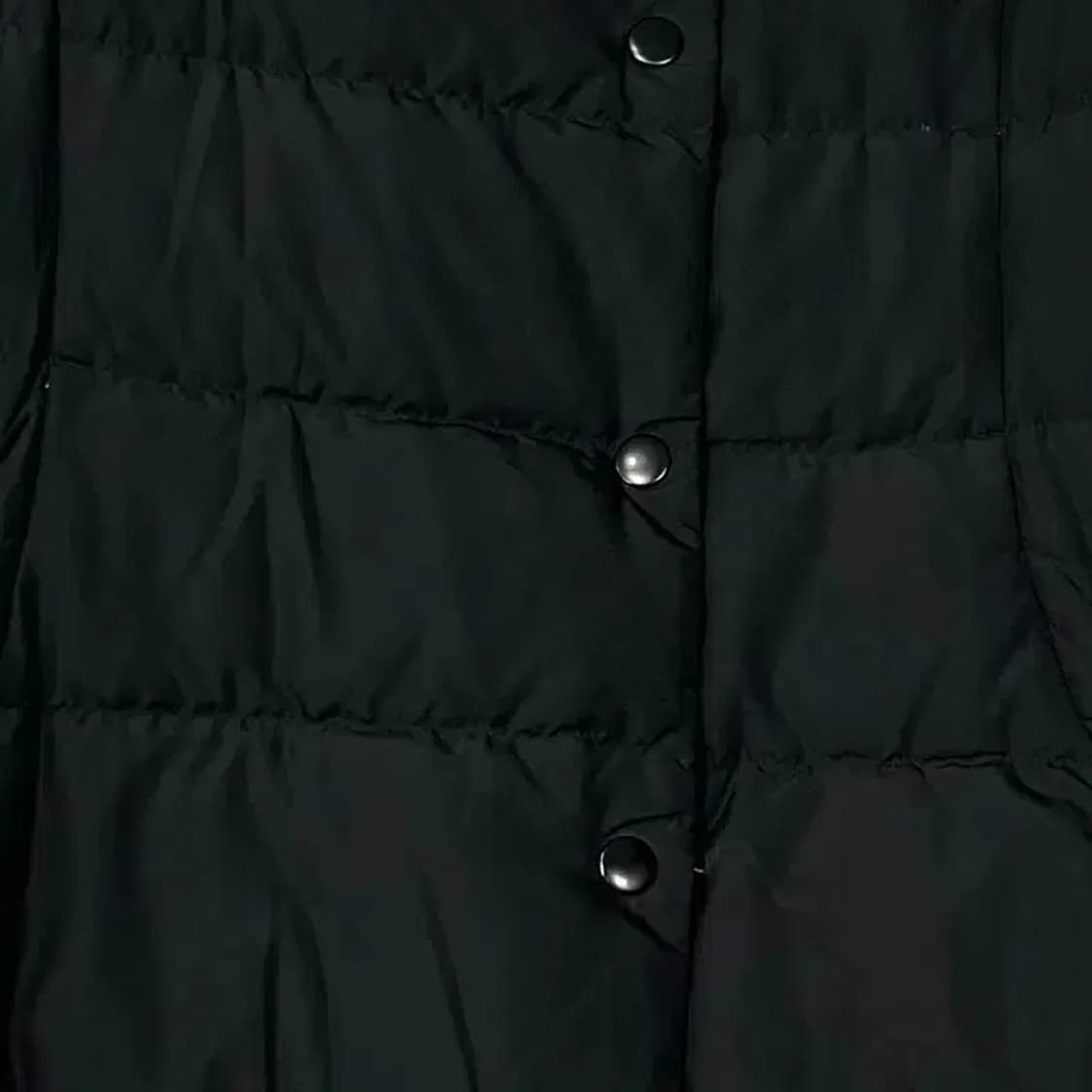 해지스 캐주얼 버튼 다운 롱패딩 점퍼 상품이미지7