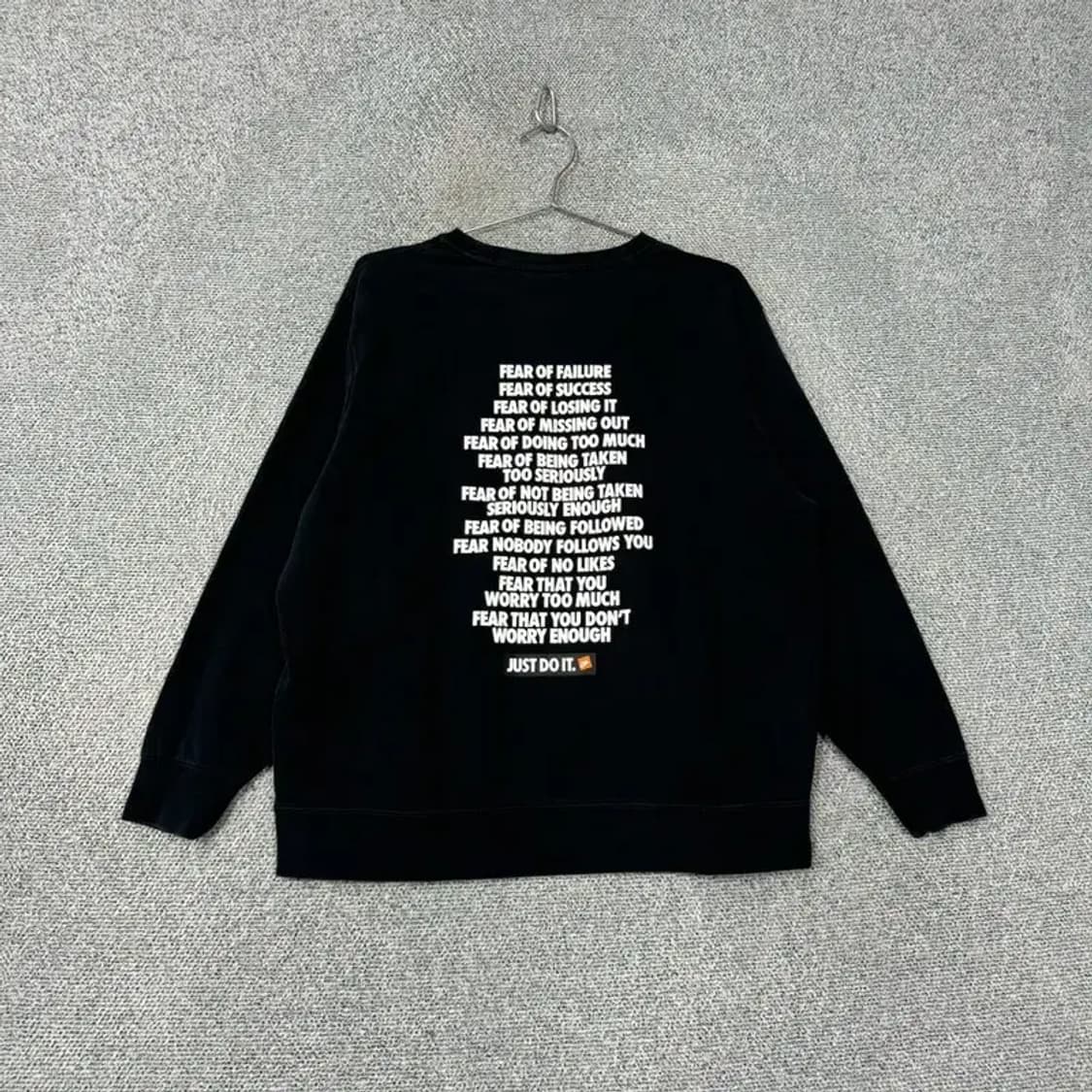 나이키 저스트두잇 박스프린팅 캐주얼 맨투맨 XL 상품이미지2