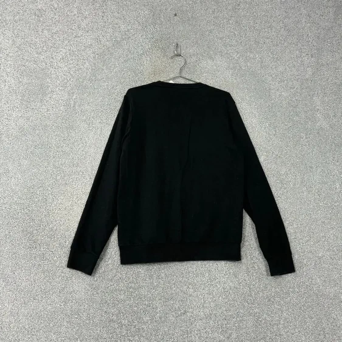 아디다스 심플 로고 블랙 캐주얼 맨투맨 L 상품이미지2